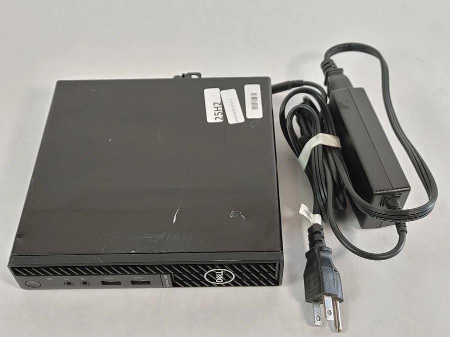 Dell OptiPlex 3080 Micro Core i5-10500T 2.30 GHz 8 GB DDR4 256 GB NVMe Windows 11 Pro Desktop WINACTD1 D1