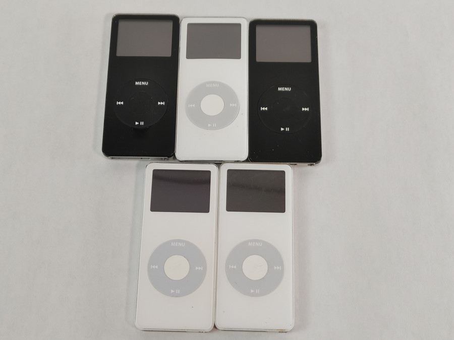 Apple A1137 Lot of 5 iPod Nano (1st Generation) 2 GB For Parts