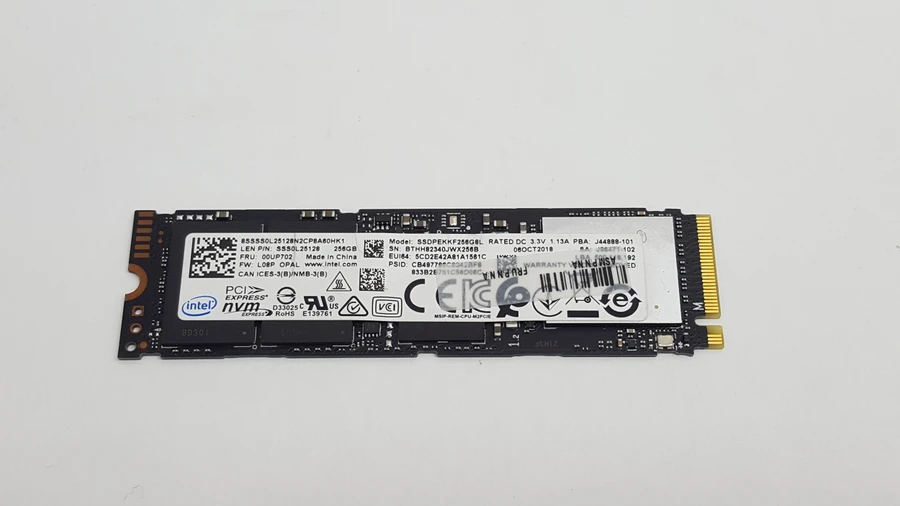 Intel Pro 7600p SSDPEKKF256G8L 256 GB M.2 80mm Solid State Drive