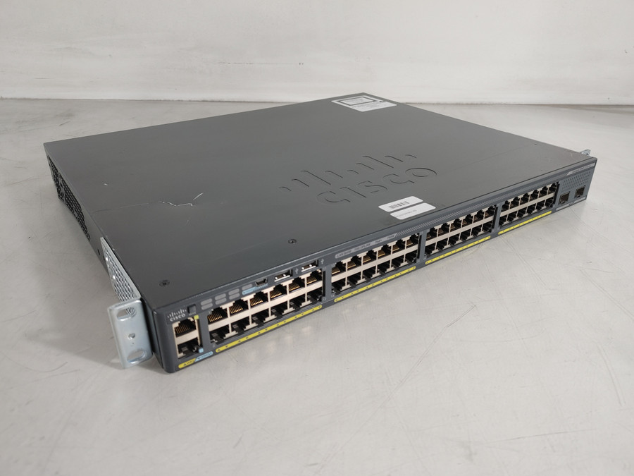 Cisco Catalyst WS-C2960X-48FPD-L 50x Gigabit Ethernet Managed PoE+ Switch