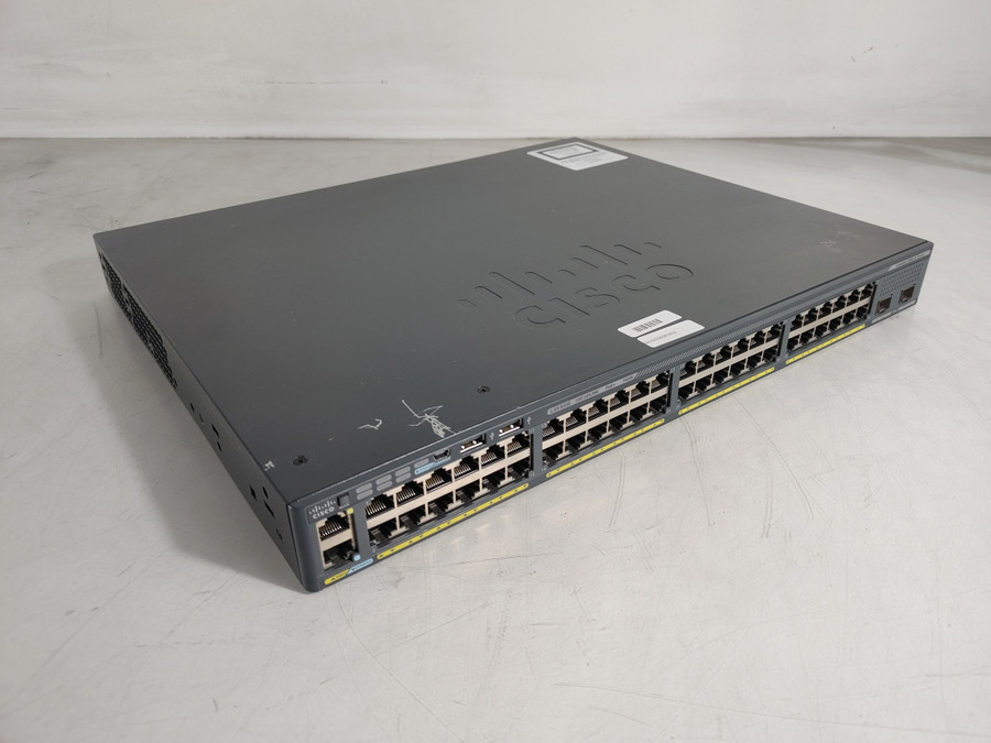 Cisco Catalyst WS-C2960X-48FPD-L 50x Gigabit Ethernet Managed PoE+ Switch