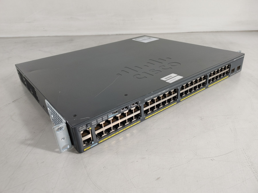 Cisco Catalyst WS-C2960X-48FPD-L 50x Gigabit Ethernet Managed PoE+ Switch