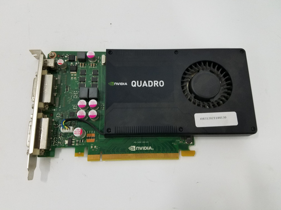 PNY Nvidia Quadro K2000D 2 GB GDDR5 PCI Express 2.0 x16 Video Card