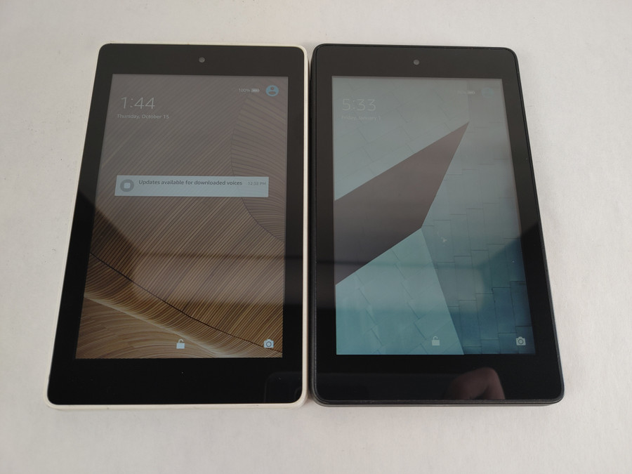Lot of 2 Amazon Kindle Fire HD 6 (4th Generation) PW98VM 8 GB Fire OS (WiFi Only)