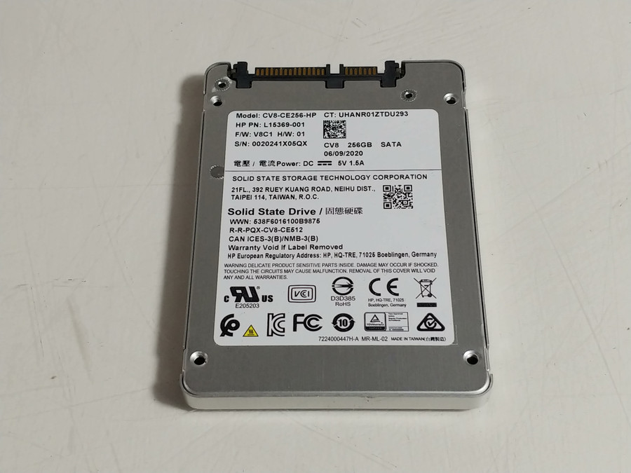 Lot of 20 LiteOn HP CV8-CE256-HP 256 GB SATA III 2.5 in Solid State Drive