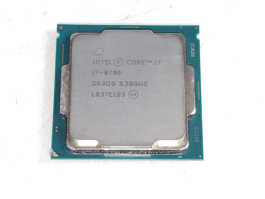 Intel Core i7-8700 3.2 GHz 8 GT/s LGA 1151 Desktop CPU Processor SR3QS