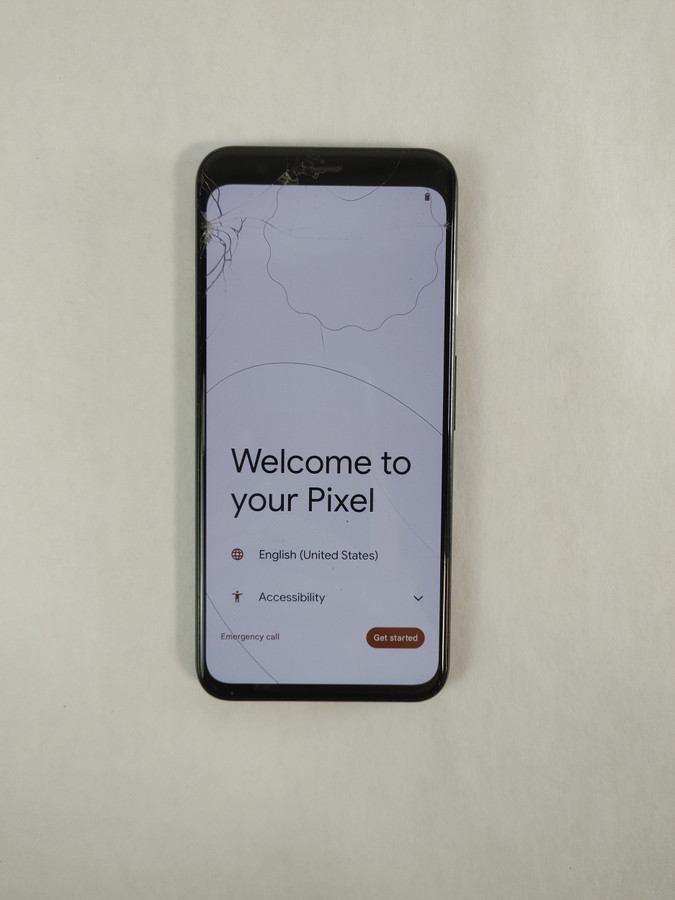 Google Pixel 4 G020I 64 GB Android 13 Black Wi-Fi + 4G Verizon Only For Parts