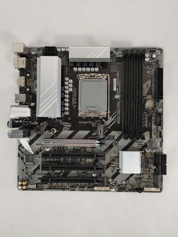 Gigabyte B860M DS3H WIFI6E Intel LGA 1851 DDR5 Desktop Motherboard