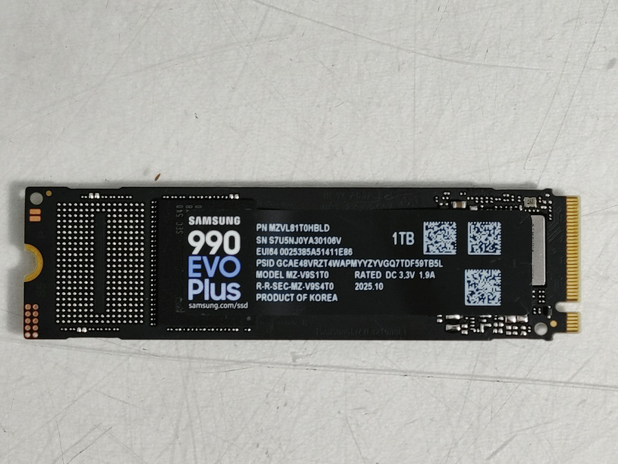 Samsung 990 EVO Plus NVMe 1 TB 80mm Solid State Drive MZ-V9S1T0