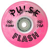 Atom Pulse Flash Wheels Pink Glitter Front