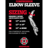 Old Bones Therapy Compression Elbow Sleeve Sizing Guide