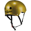 Triple 8 THE Certified Sweatsaver Helmet - Gold Glitter
Back View