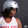 Triple 8 THE Certified Sweatsaver Visor Helmet - Silver Glitter Lifestyle