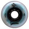 Luminous LED 72mm 85a Inline Wheels Black Pearl