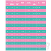 Size chart Size chart