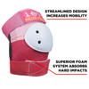 187 Six Pack Pads Set - Pink Elbow Pad