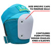 187 Junior Six Pack Pads Set - Teal Knee