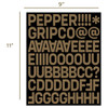 Pepper Alphanumeric Custom Grip Tape Kit Page 1