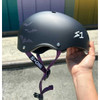 S1 Lifer Dual Certified Helmet - Stess Collab - Black Matte Bats