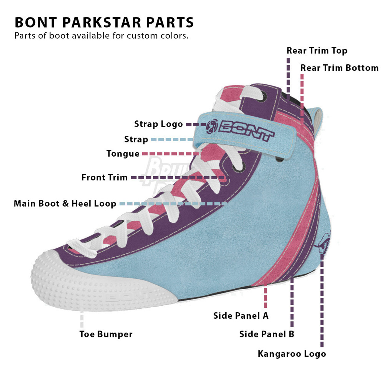 Bont ParkStar Boots (Custom Colors)