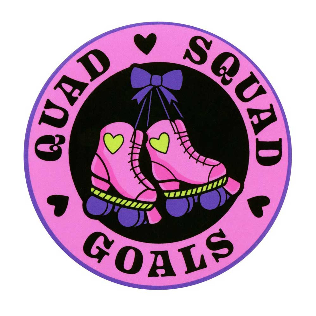 Quad Squad Goals Sticker