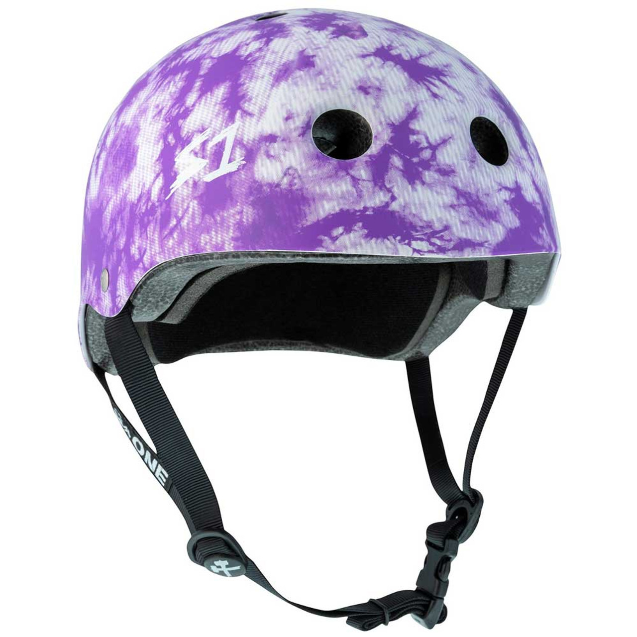 S1 Lifer Dual Certified Helmet - Purple Tie Dye Matte