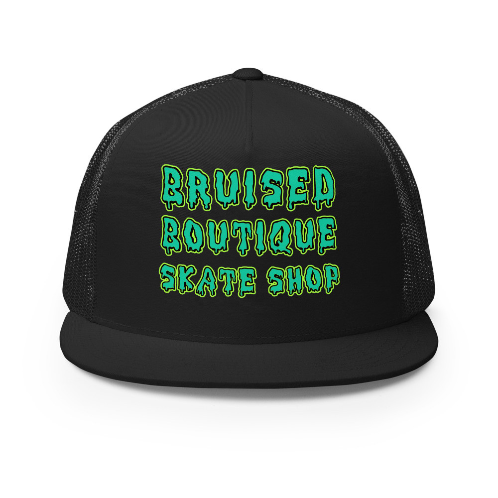Snapback Hat Drippy Trucker Hats Bruised Boutique Drippy Logo