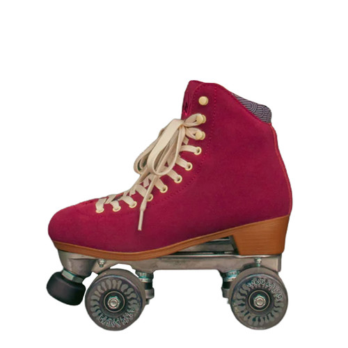 Chuffed Wanderer Skates - Burgundy
