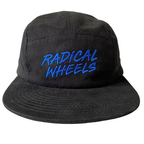 Radical Wheels 5 Panel Hat - Black
