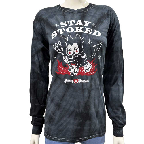 Bruised Boutique Stay Stoked - Lil' Devil Long Sleeve Tee