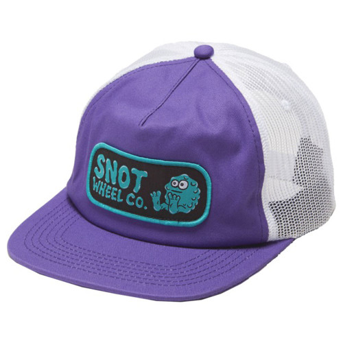 Snot Wheel Co. Trucker Hat Purple
