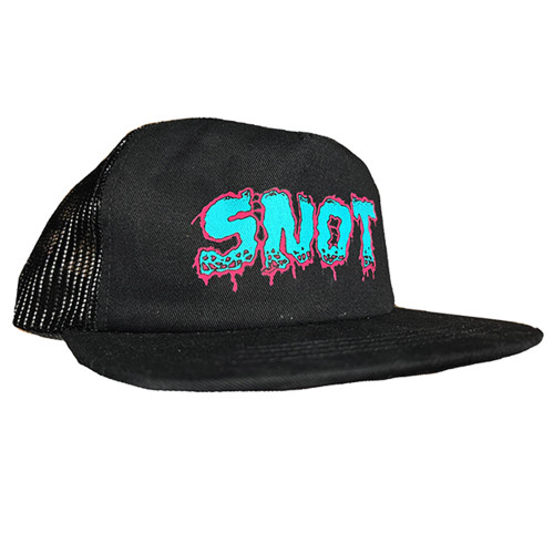 Snot Wheel Co. Meltdown Logo Trucker Hat