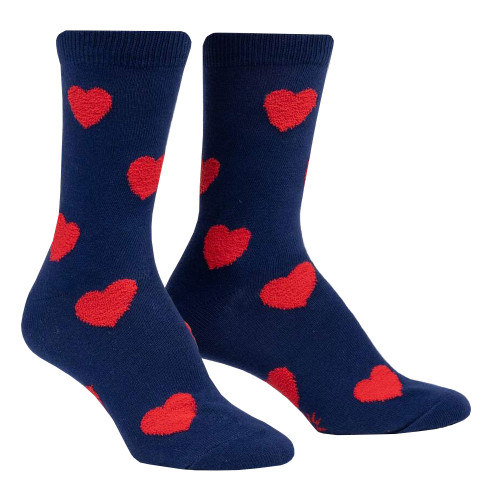 Sweet Hearts Crew Socks