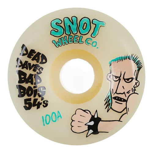 Snot Wheel Co. x Dead Dave Bad Bois 54mm Wheels Face