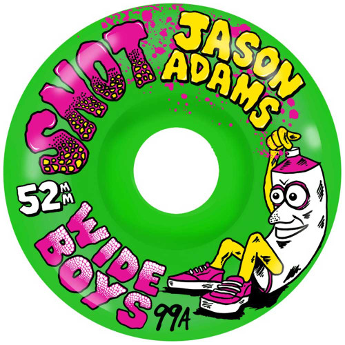 Snot Wheel Co. x Jason Adams Wide Boys 52mm Wheels