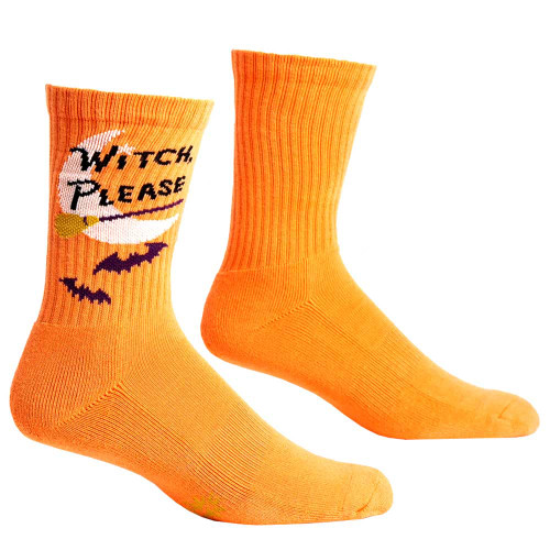 Witch, Please Ribbed Crew Socks