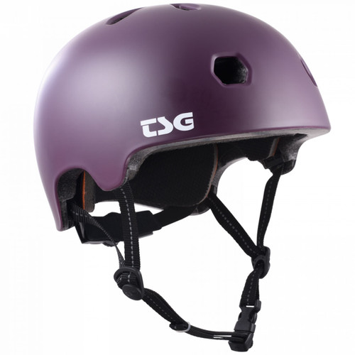 TSG Meta Helmet - Satin Eggplant