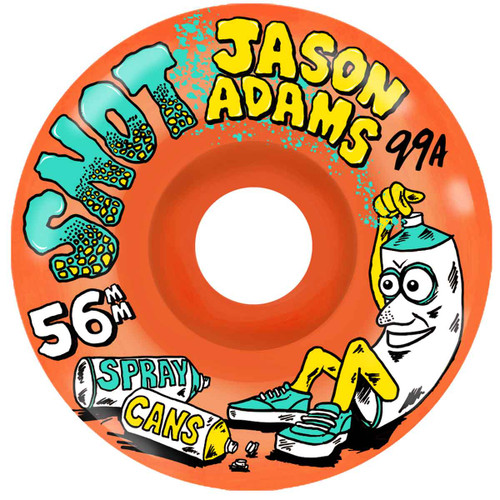 Snot Wheel Co. Jason Adams 56mm Spray Can Conical Wheels