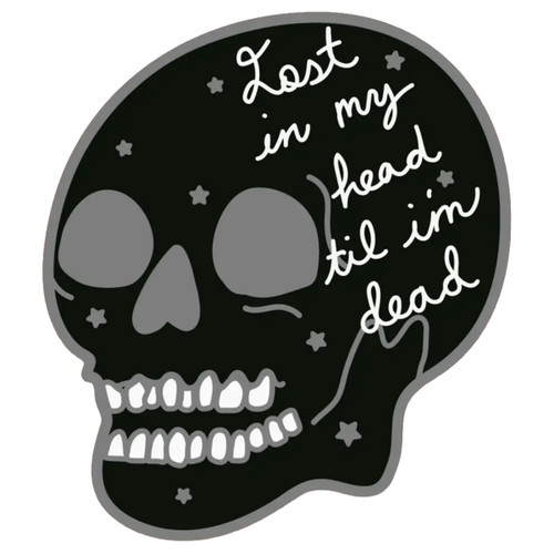 Lost In My Head Sticker