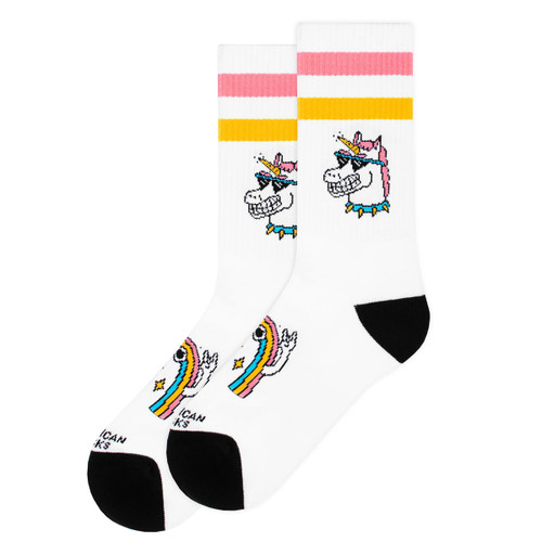American Socks Unicorn Crew Socks