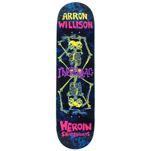 Heroin Aaron Wilson Knock Off Deck - 8.5"