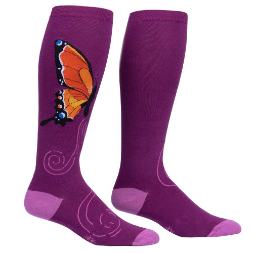 The Monarch Knee High Socks