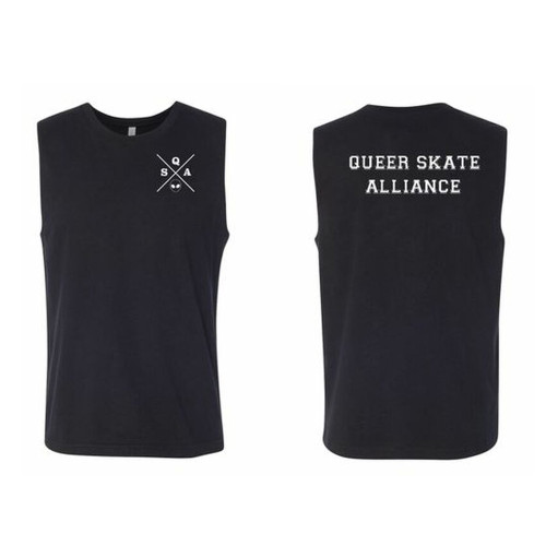 Queer Skate Alliance Unisex Muscle Tank