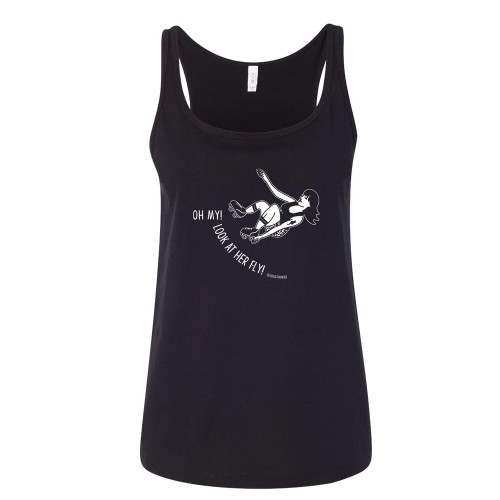 Blood & Thunder Womens Tank - Oh My Look at Her Fly!