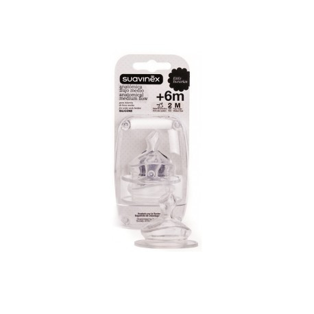 Tetina silicona anatómica suavinex t2 m 2 U