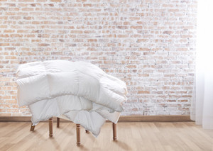 Goose and Duck Down Comforters and Down Pillows from Germany, European