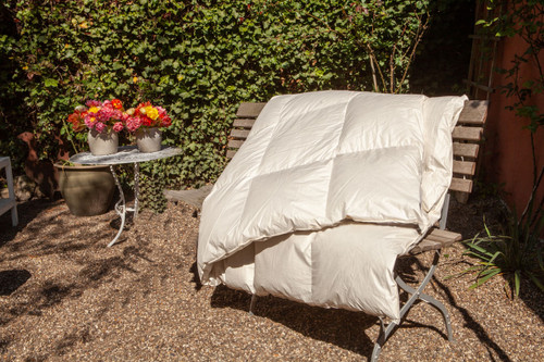 Organic Down Comforter Lightweight / Summer US King 108x98 inch *low inventory*
