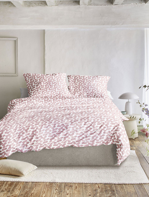Pink Blossom Seersucker Duvet Cover Set *floral seersucker*