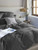 Twin Duvet Cover Set PARIS / anthracite