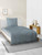 Twin Duvet Cover Set LONDON /  DENIM BLUE